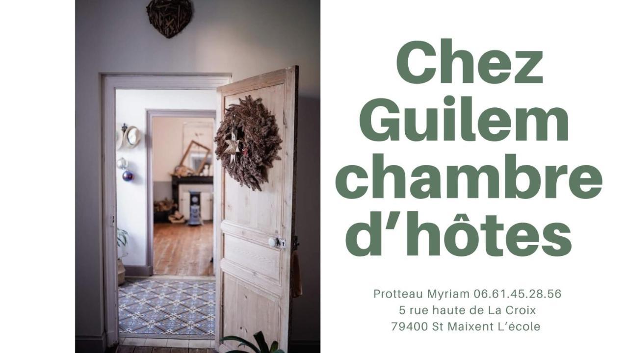 Bed and Breakfast Chez Guilhem Saint-Maixent-lʼÉcole Exterior foto